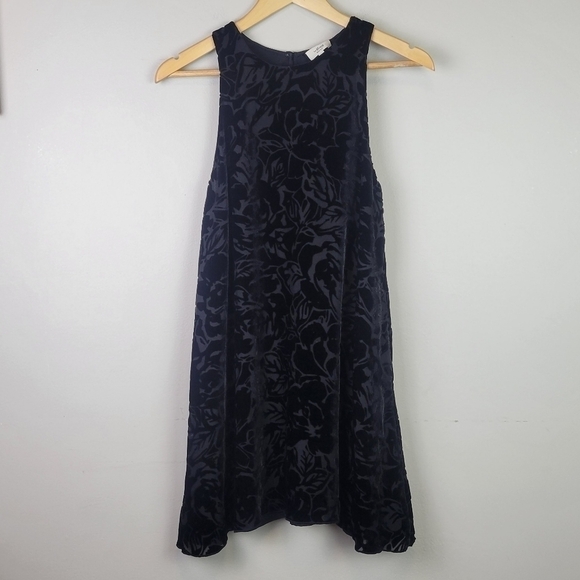 Aritzia Wildred Trompette Velvet  Sleeveless Dress Silk Black XS - Picture 12 of 12